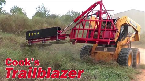 skid steer dual saw|cook's trailblazer skid steer.